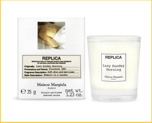 MAISON MARGIELA MMM REPLICA LAZY SUNDAY MORNING CANDLE 35G 慵懶週末香薰蠟燭