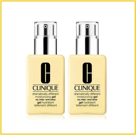 CLINIQUE DRAMATICALLY DIFFERENT MOISTURIZING GEL DUO SET 125ML X2 平衡修護奇蹟膠黄油 (無油) 套裝