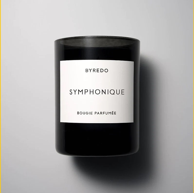 BYREDO SCENTED CANDLE #BOHEMIA / #FLEUR FANTOME / #COTTON POPLIN / #SYMPHONIQUE / #SUMMER RAIN / #BURNING ROSE 240G 滋潤室內香薰蠟燭