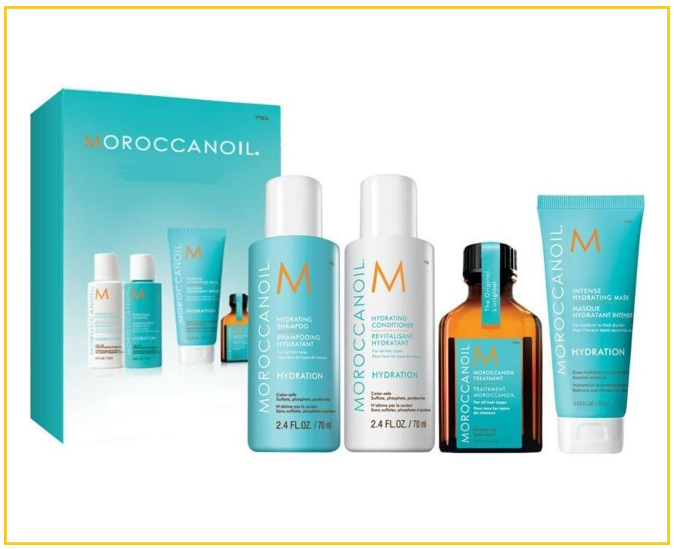 MOROCCANOIL HYDRATING MINI KIT DUO SET 保濕修復洗潤旅行套組