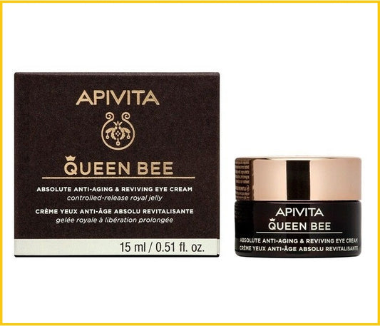 APIVITA QUEEN BEE ABSOLUTE ANTI-AGING & REVIVING EYE CREAM 15ML 鑽級蜂后再生眼霜