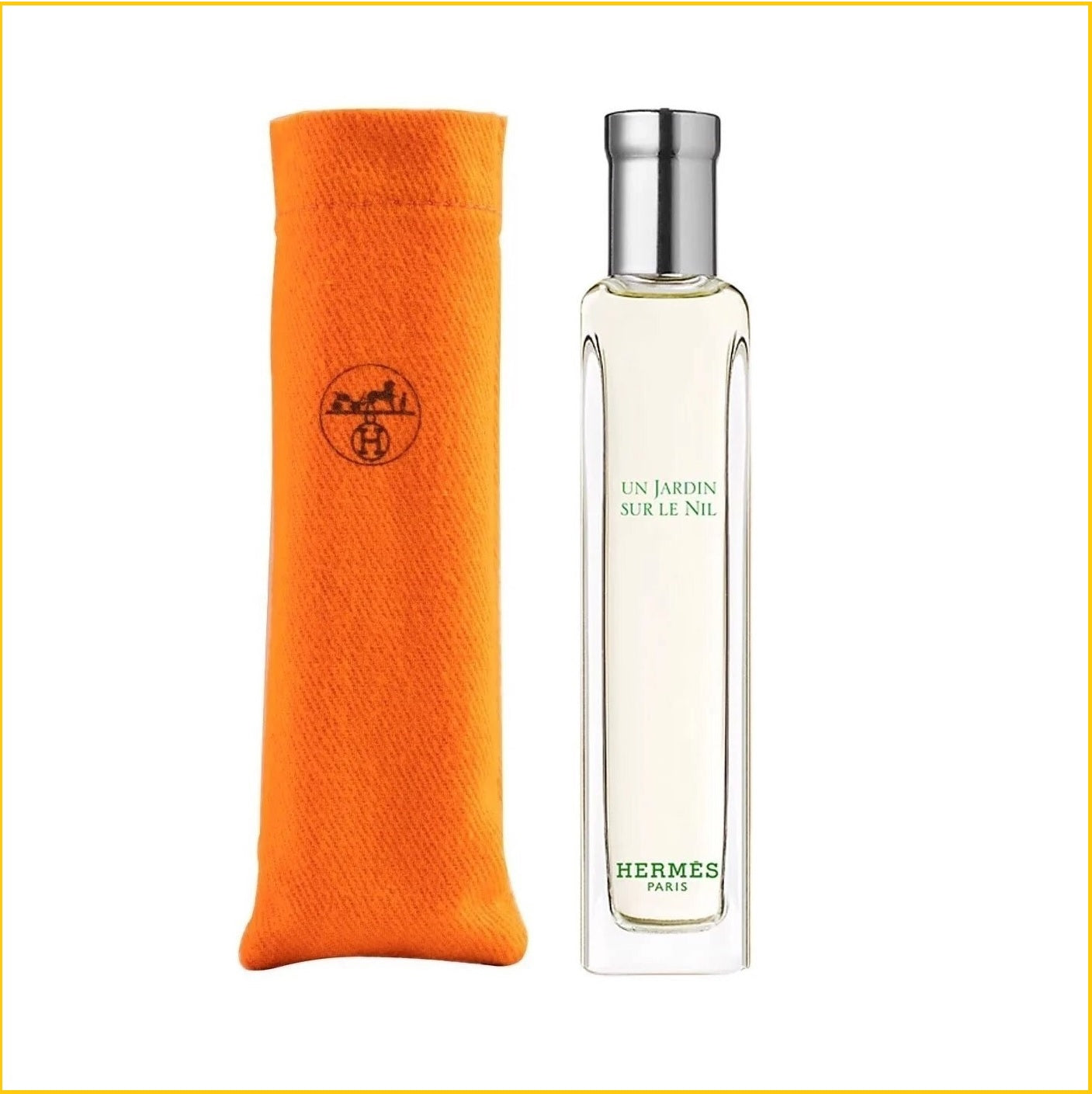 HERMES UN JARDIN SUR LE NIL EAU DE TOILETTE SPRAY WITH POUCH 15ML 尼羅河花園淡香水