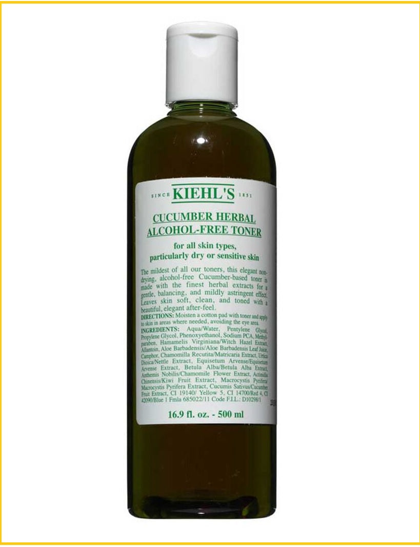 KIEHL'S KIEHLS CUCUMBER HERBAL ALCOHOL FREE TONER 500ML 青瓜植物精華爽膚水