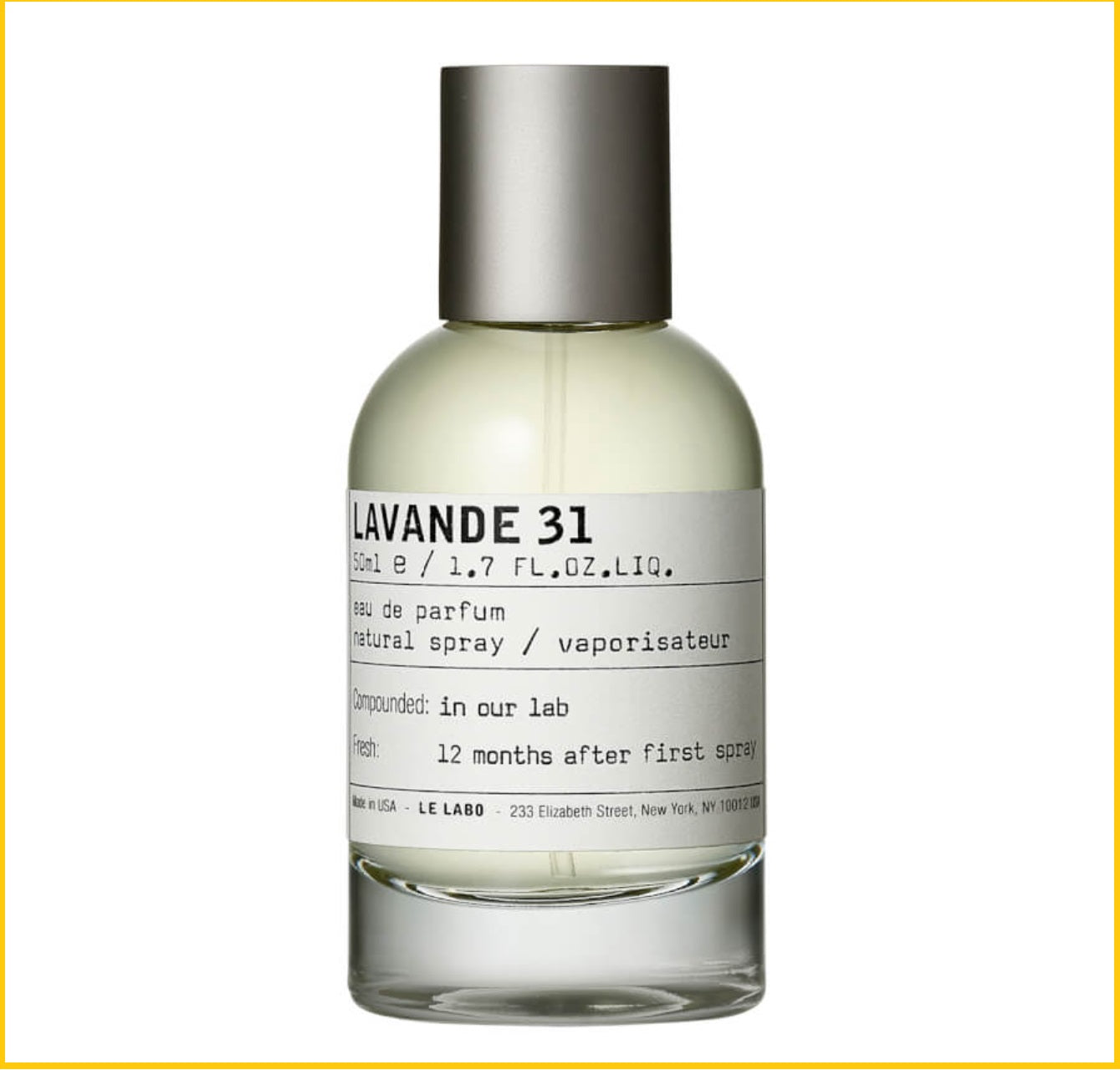 LE LABO LAVANDE 31 EAU DE PARFUM 50ML / 100ML 31號濃香薰衣草香水