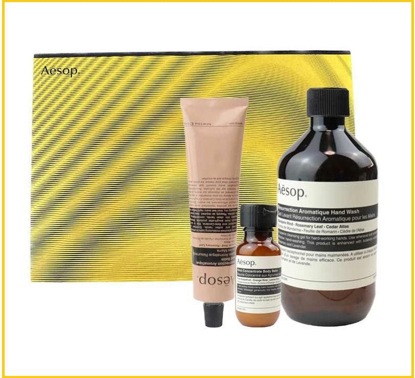 AESOP INDUSTRIOIS HAND CARE TRIO GIFT BOX DUO SET 諧美聲部禮盒套裝