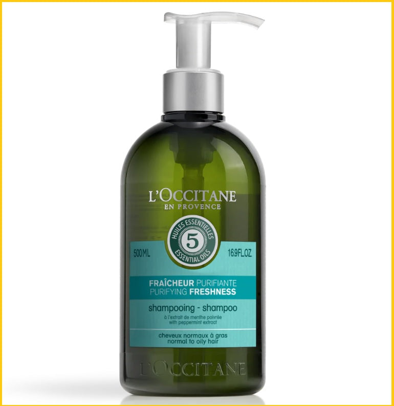 L'OCCITANE LOCCITANE AROMACHOLOGY PURIFYING SHAMPOO 500ML 5合1草本菁純淨洗髮水