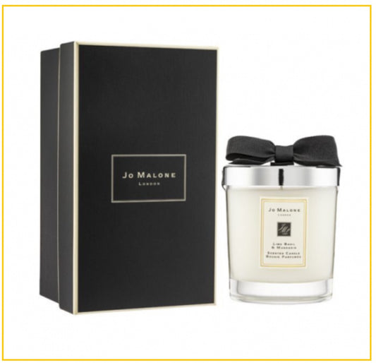 JO MALONE LIME BASIL & MANDARIN SCENTED CANDEL 200G 青檸羅勒與柑橘居室香氛工藝蠟燭