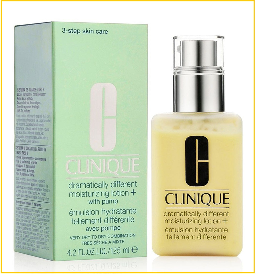 CLINIQUE DRAMATICALLY DIFFERENT MOISTURIZING LOTION 125ML 升級特效潤膚露黃油有油乳液