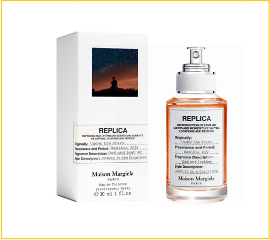 MAISON MARGIELA MMM REPLICA UNDER THE STARS EAU DE TOILETTE SPRAY 30ML / 100ML 烏木星辰淡香水