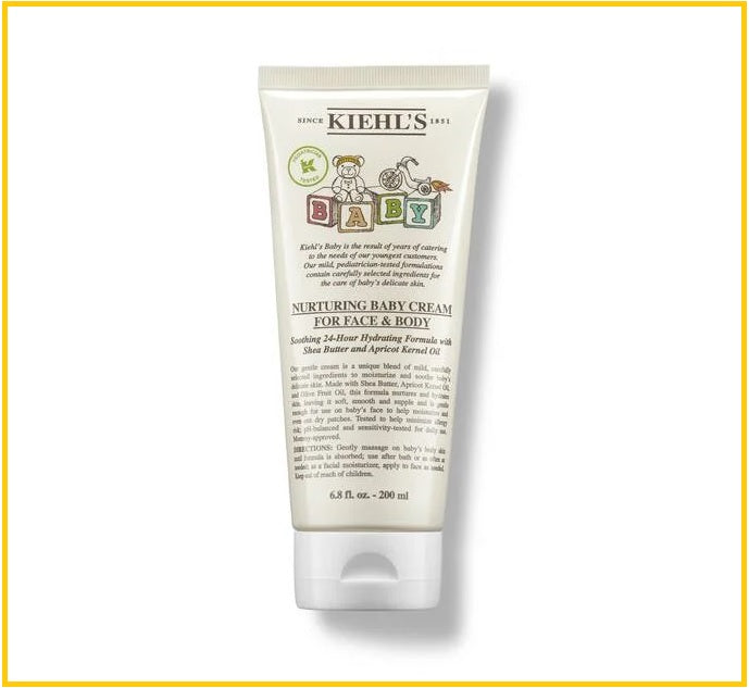 KIEHL'S KIEHLS NURTURING BABY CREAM FOR FACE AND BODY 200ML 嬰兒寶寶兒童保濕面霜