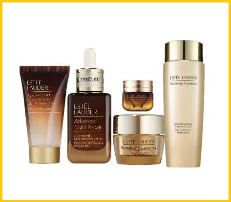 ESTEE LAUDER 雅詩蘭黛皇牌全新升級再生基因修復精華套裝 GLOWING SKINCARE ESSENTIALS 5PCS SET