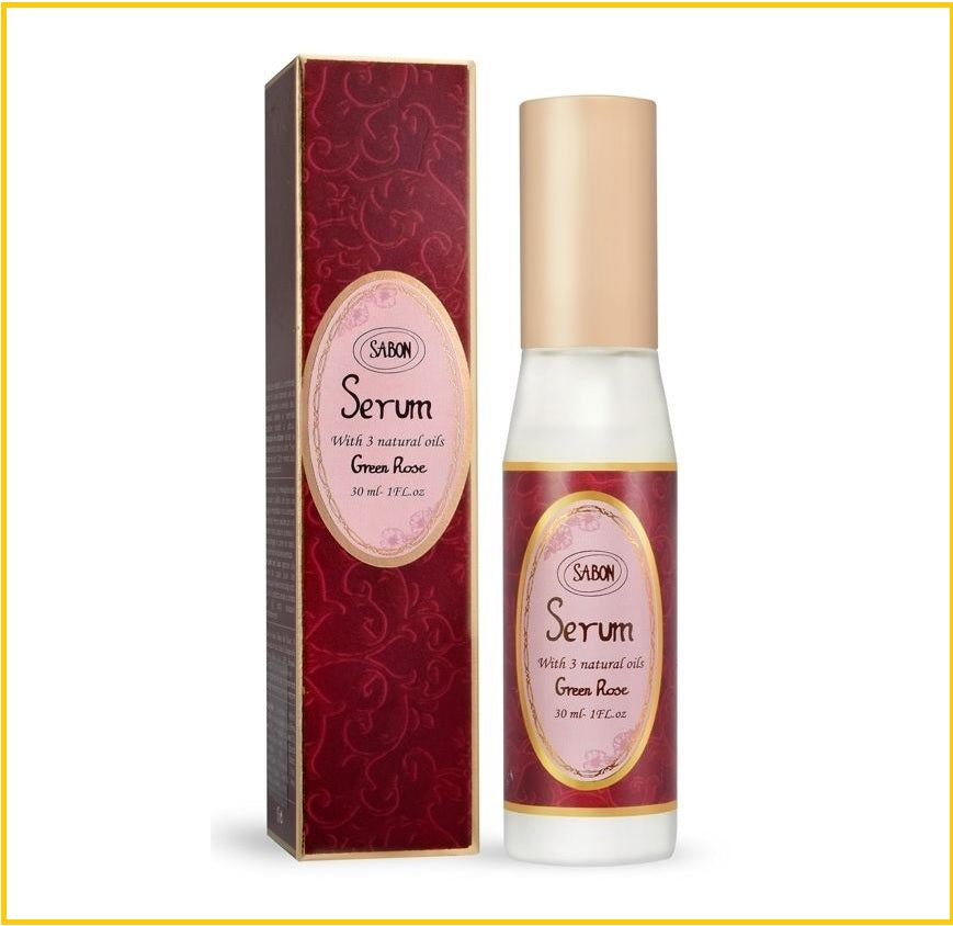 SABON HAIR SERUM GREEN ROSE 30ML 翠綠玫瑰護髮精華油