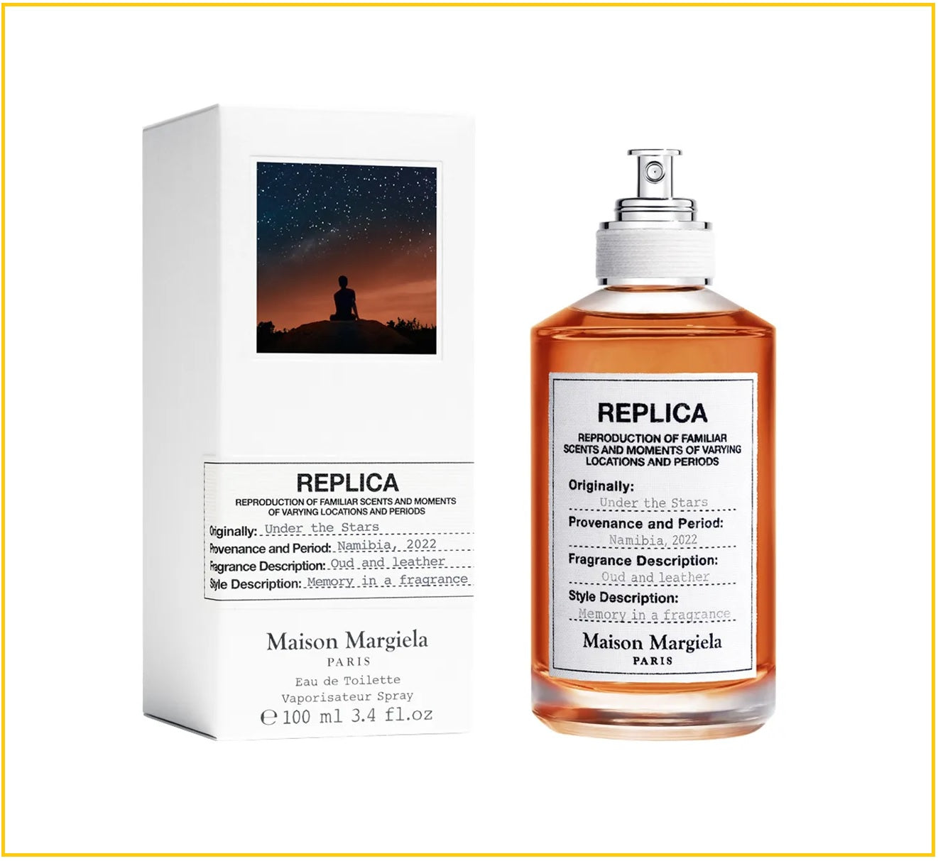 MAISON MARGIELA MMM REPLICA UNDER THE STARS EAU DE TOILETTE SPRAY 30ML / 100ML 烏木星辰淡香水