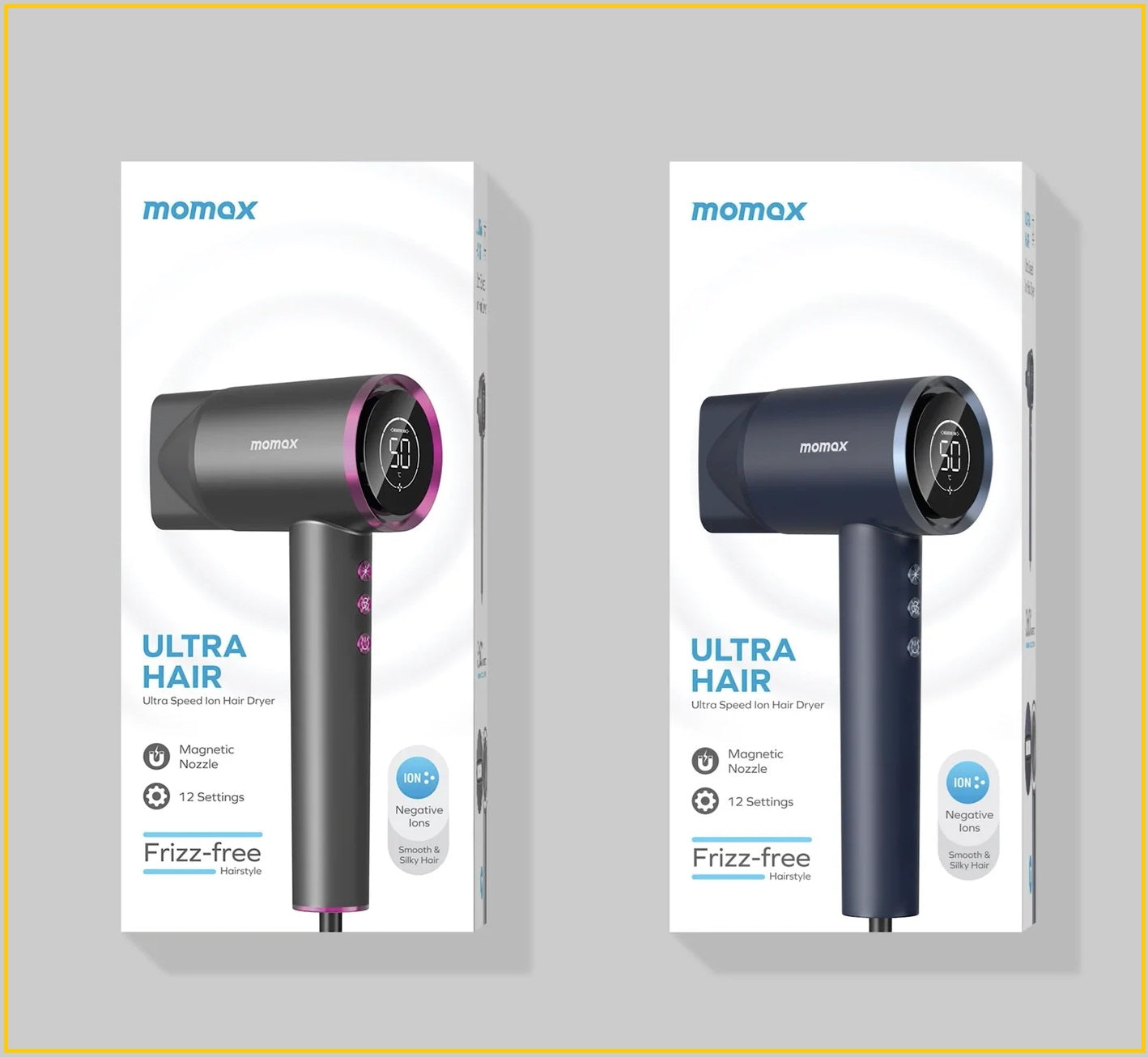 MOMAX ULTRA HAIR ULTRA-SPEED ION HAIR DRYER HL10UKB / HL10UKE / HL10UKW 摩米士負離子高速風筒