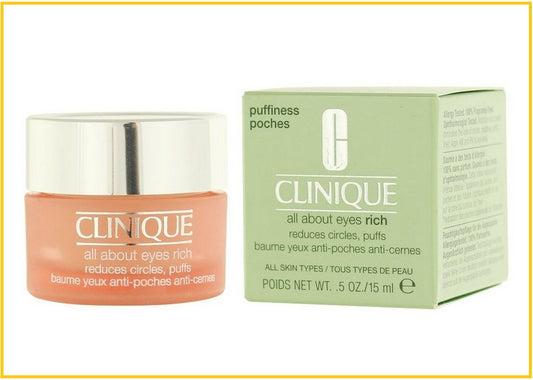 CLINIQUE ALL ABOUT EYES RICH 15ML 豐盈眼部護理水凝霜