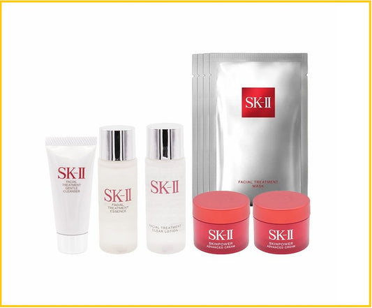 SK-II SK2 TRAVEL SKIN CARE 9 PIECES DUO SET 美之匙中樣九件套裝