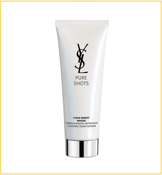 YSL YVES SAINT LAURENT PURE SHOTS CLEAN REBOOT CLEANSER 125ML 夜皇后潔面