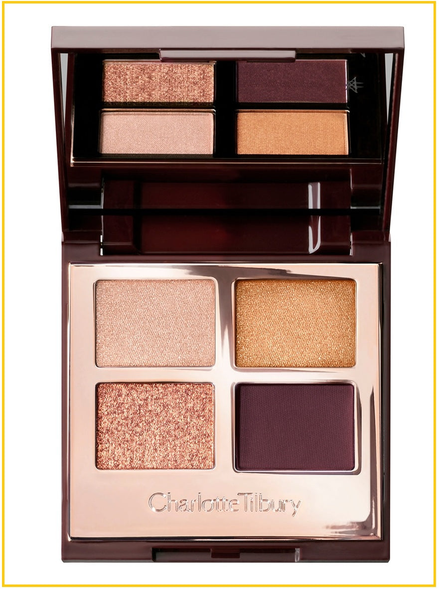 CHARLOTTE TILBURY CT LUXURY EYESHADOW PALETTE #QUEEN OF GLOW / #THE ROCK CHICK / #UPTOWN GIRL / #VINTAGE VAMP 5.2G 四色眼影