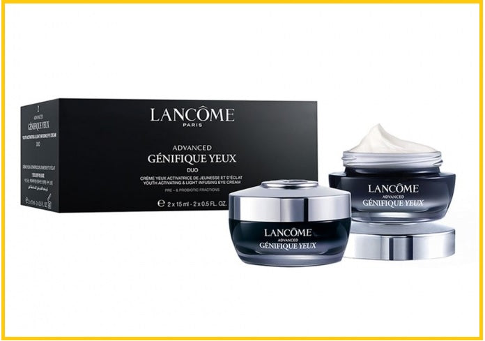 LANCOME ADVANCED GENIFIQUE EYE CREAM DUO SET 15ML X2 升級版嫩肌活膚發光眼霜套裝