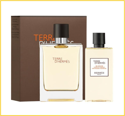 HERMES TERRE D'HERMES EDT GIFT DUO SET EDT 100ML + SHOWER GEL 80ML 大地男士淡香水沐浴露套裝