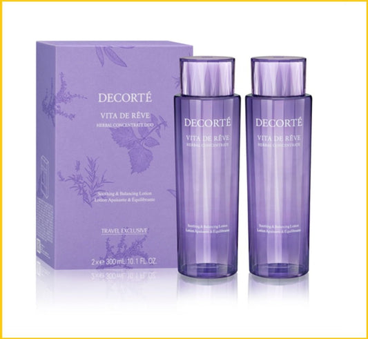 COSME DECORTE VITA DE REVE HERBAL CONCENTRATE LOTION DUO SET 平衡草本精粹露套裝