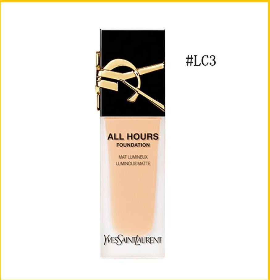 YSL YVES SAINT LAURENT ALL HOURS FOUNDATION #LC2 / #LC3 / #LN1 / #LN4 SPF39 PA+++ 25ML 恆久完美無瑕持妝粉底