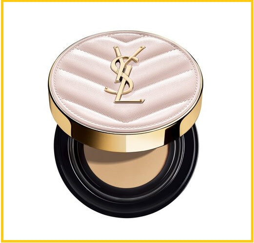 YVES SAINT LAURENT YSL TOUCHE ECLAT GLOW-PACT CUSHION #B10 / #B20 12G 粉紅色皮革氣墊