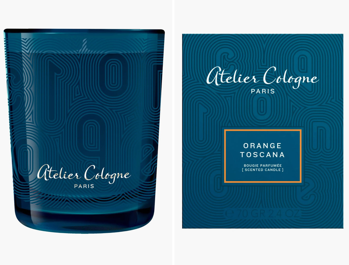 ATELIER COLOGNE PARIS ORANGE TOSCANA MINI SCENTED CANDLE 35G 橙味迷你香薰蠟燭