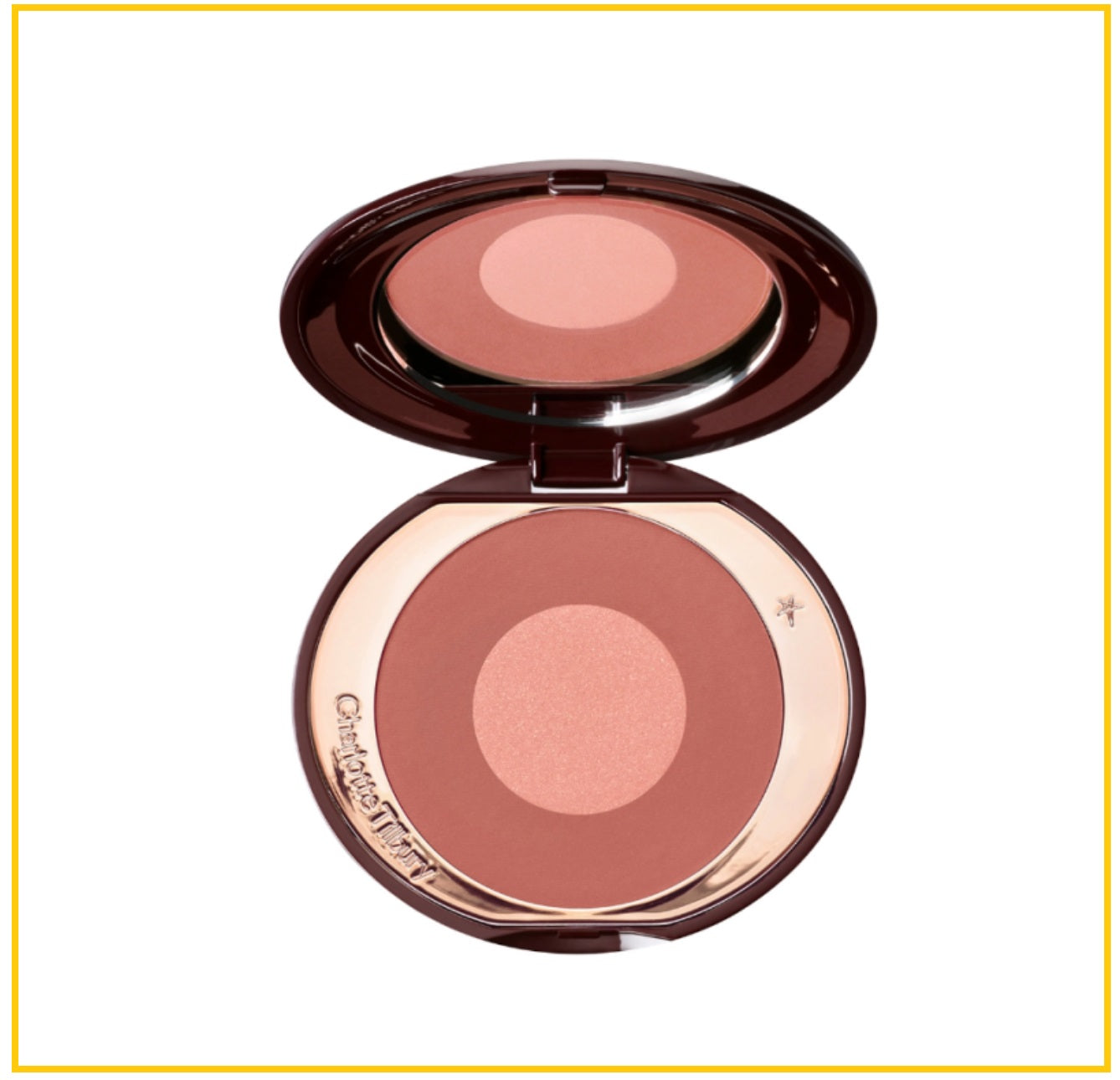 CHARLOTTE TILBURY CT CHEEK TO CHIC TWO TONE POWDER BLUSH #PILLOW TALK 8G 雙色胭脂