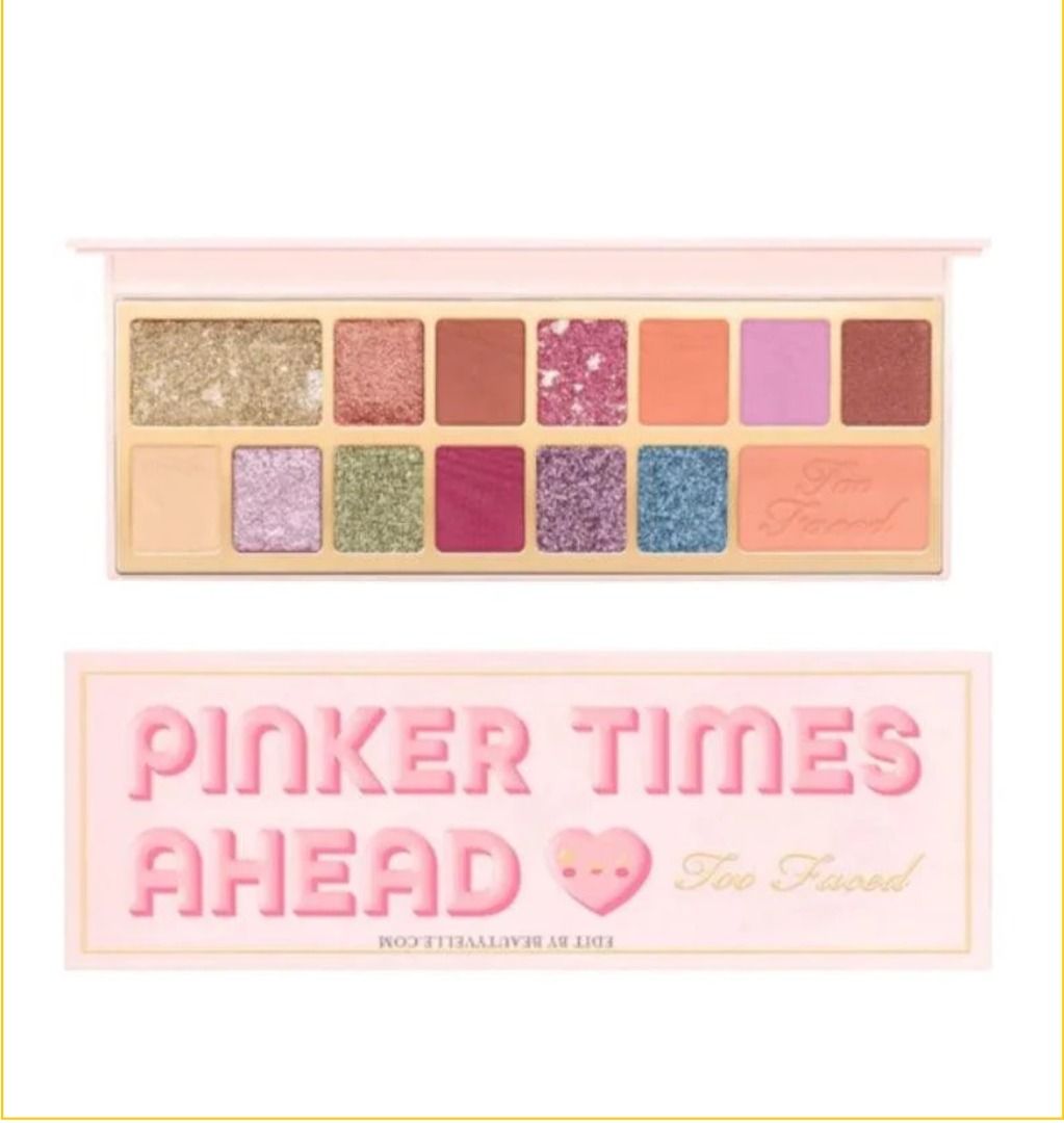 TOO FACED PINKER TIMES AHEAD EYESHADOW PALETTE 10G 十四色眼影盤