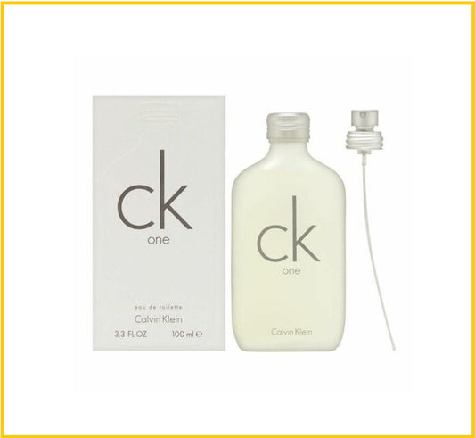 CALVIN KLEIN CK ONE EAU DE TOILETTE EDT SPRAY 100ML 中性淡香水