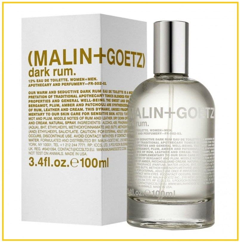 MALIN+GOETZ DARK RUM EAU DE PARFUM SPRAY 100ML 雲雀朗姆香水