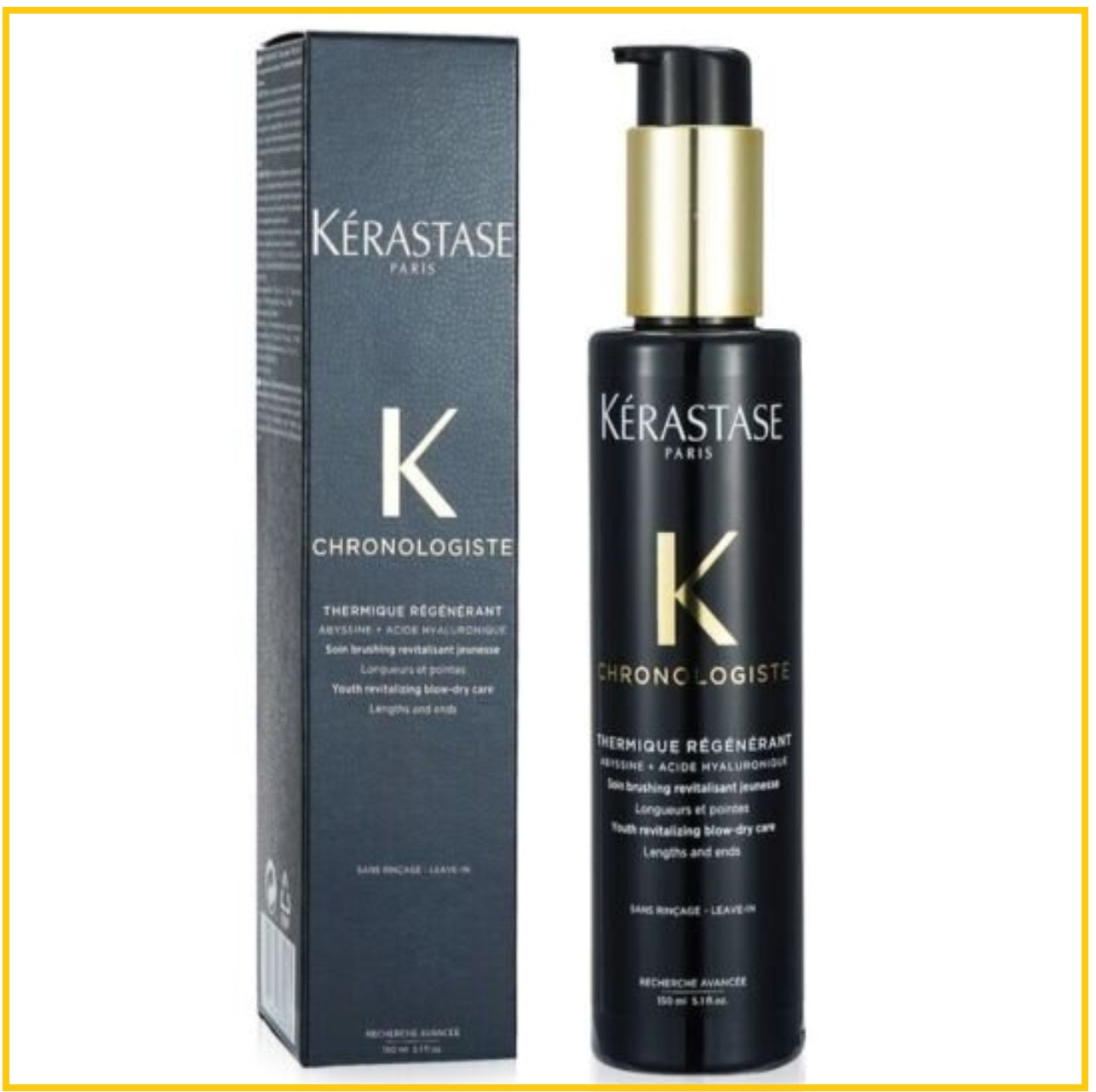 KERASTASE CHRONOLOGISTE YOUTH REVITALIZING BLOW DRY CARE 150ML 黑鉆鑰源防護乳