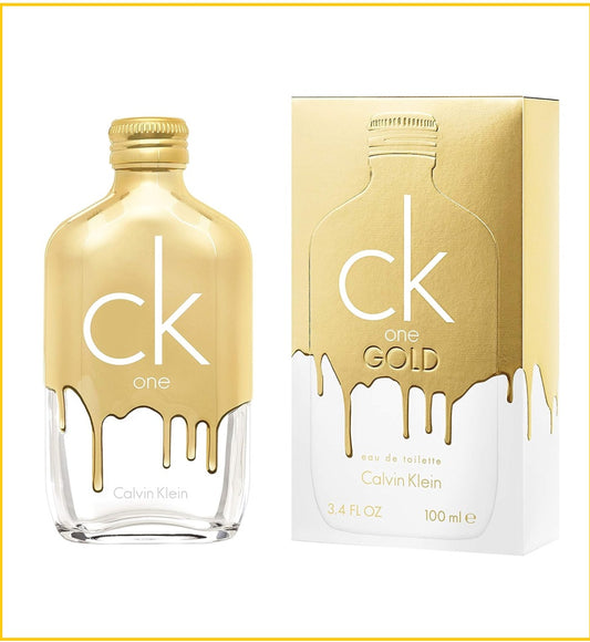 CALVIN KLEIN CK ONE GLOD EAU DE TOILETTE SPRAY 100ML 金版淡香香水