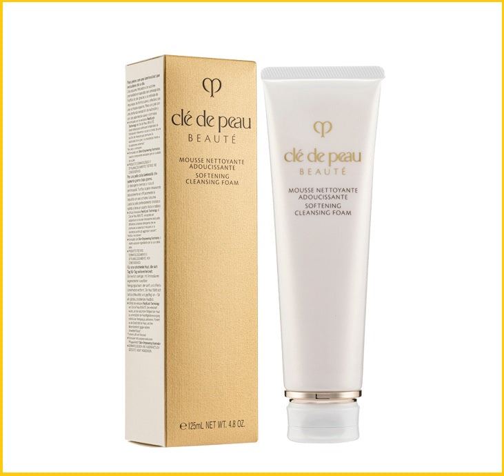 CLE DE PEAU CDP BEAUTE SOFTENING CLEANSING FOAM 125ML 滋潤型潔面