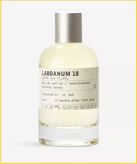 LE LABO LABDANUM 18 EAU DE PARFUM 100ML 18號濃香勞丹脂香水