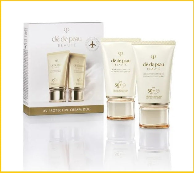 CLE DE PEAU BEAUTE CDP UV PROTECTIVE CREAM SPF 50+ DUO SET 50ML X2 御龄防晒套裝