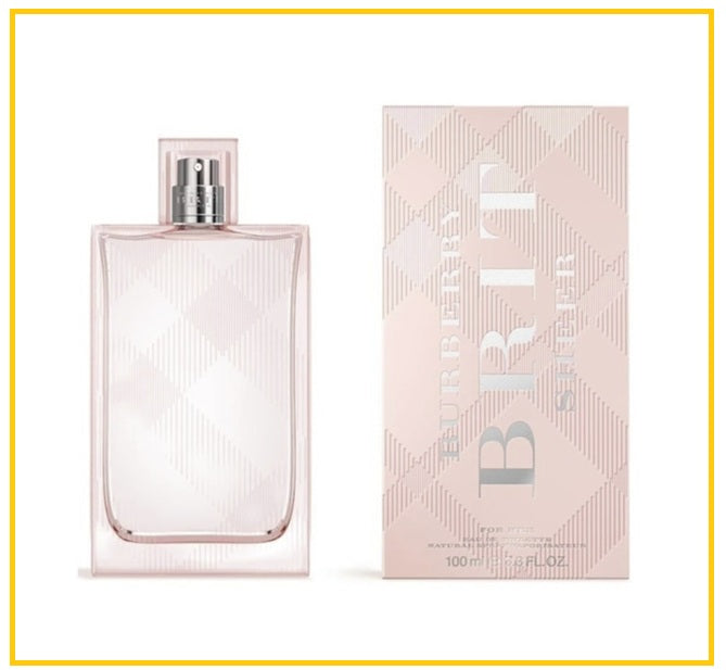 BURBERRY 巴寶莉粉紅戀歌女士淡香水 BRIT SHEER EAU DE TOILETTE SPRAY 50ML / 100ML