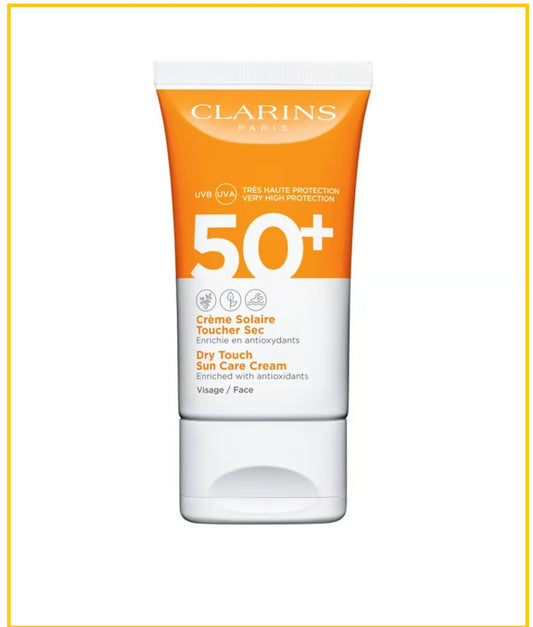 CLARINS SUN CARE DRY TOUCH FACE CREAM SPF50+ 50ML 免乾臉部防曬霜