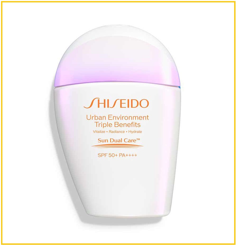 SHISEIDO URBAN ENVIRONMENT TRIPLE BEAUTY SUNCARE EMULSION SPF 50+ PA++++ 30ML 全天候感光防曬護膚乳液