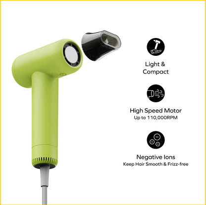 MOMAX 1-CARE HAIR MINI ULTRA SPEED ION HAIR DRYER HL13UKG / HL13UKW 摩米士負離子高速風筒