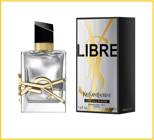 YVES SAINT LAURENT YSL LIBRE L'ABSOLU PLATINE 50ML 自由之水鉑金版鉑金之境濃香香水