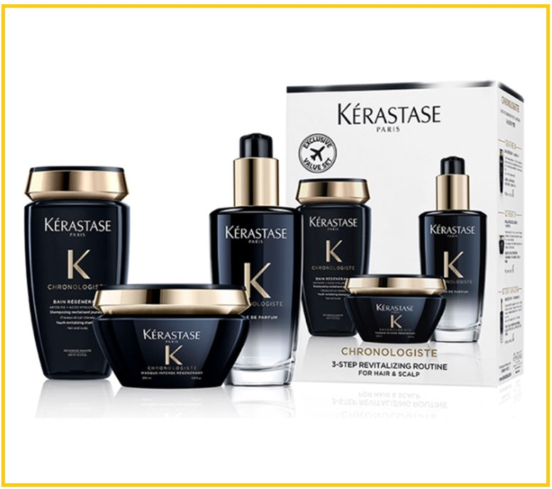 KERASTASE BLACK DIAMOND KEY SOURCE COMPLETE REPAIR DUO SET 黑鑽凝時鑰源全效修護護髮套裝