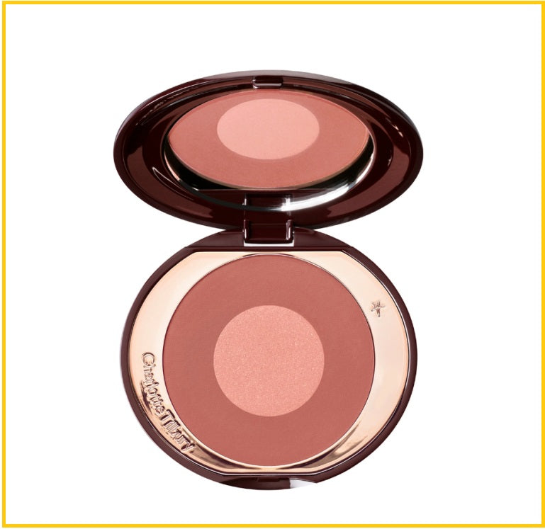 CHARLOTTE TILBURY CT CHEEK TO CHIC TWO TONE POWDER BLUSH #PILLOW TALK 8G 雙色胭脂