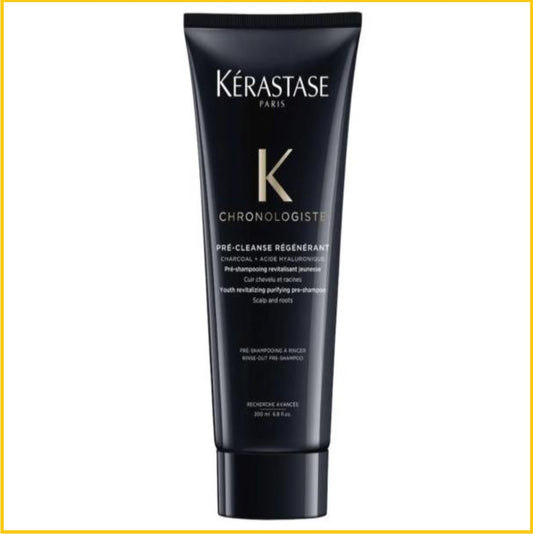 KERASTASE CHRONOLOGISTE PRE CLEANSE REGENERANT PURIFYING PRE SHAMPOO 200ML 黑鑽魚子醬頭皮去角質按摩膏