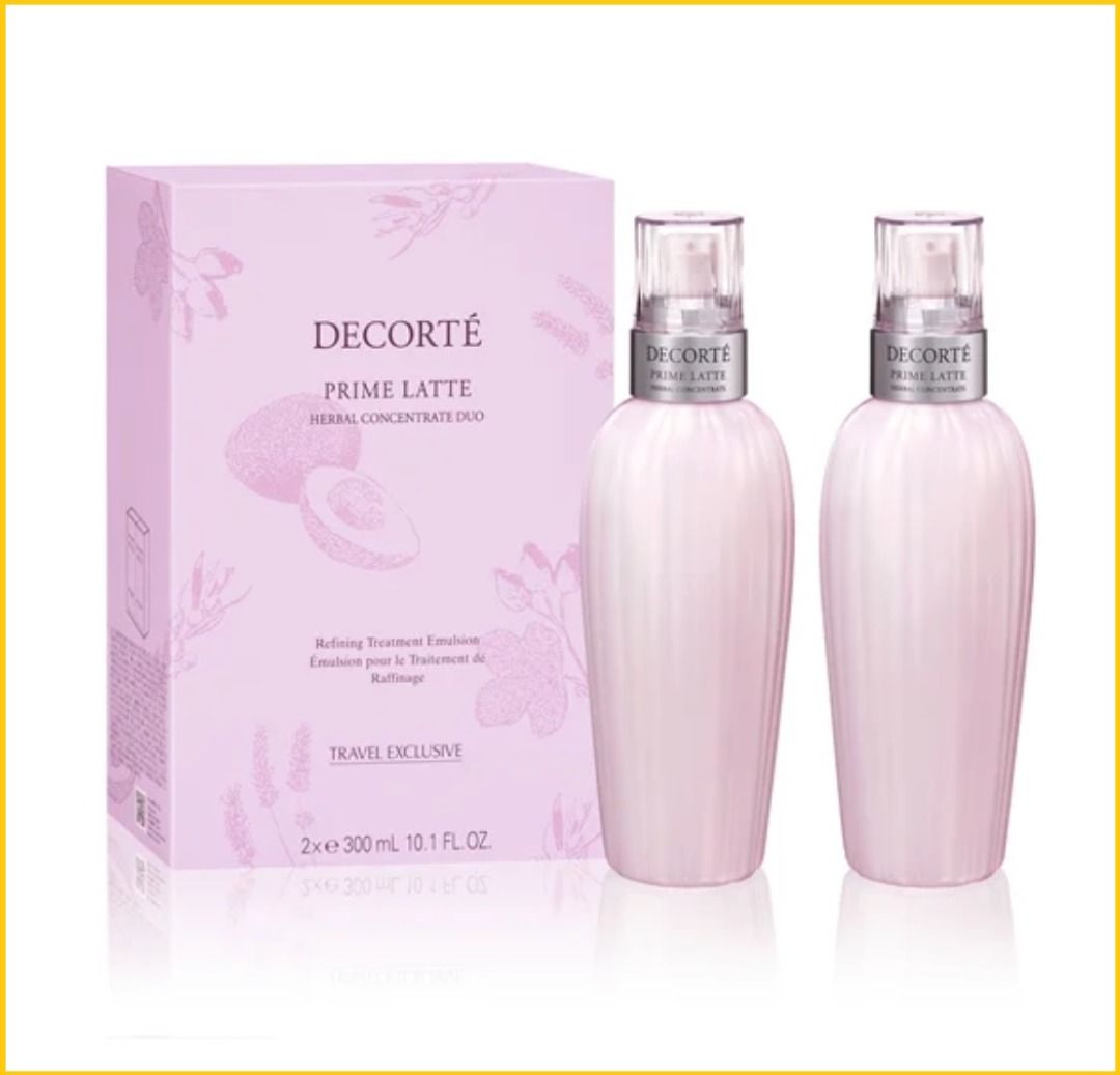 COSME DECORTE PRIME LATTE HERBAL CONCENTRATE DUO SET 平衡草本精華乳套裝