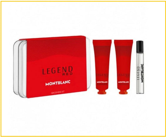 MONT BLANC MEN'S LEGEND FRAGRANCES RED GIFT DUO SET 緋色傳奇三件套裝