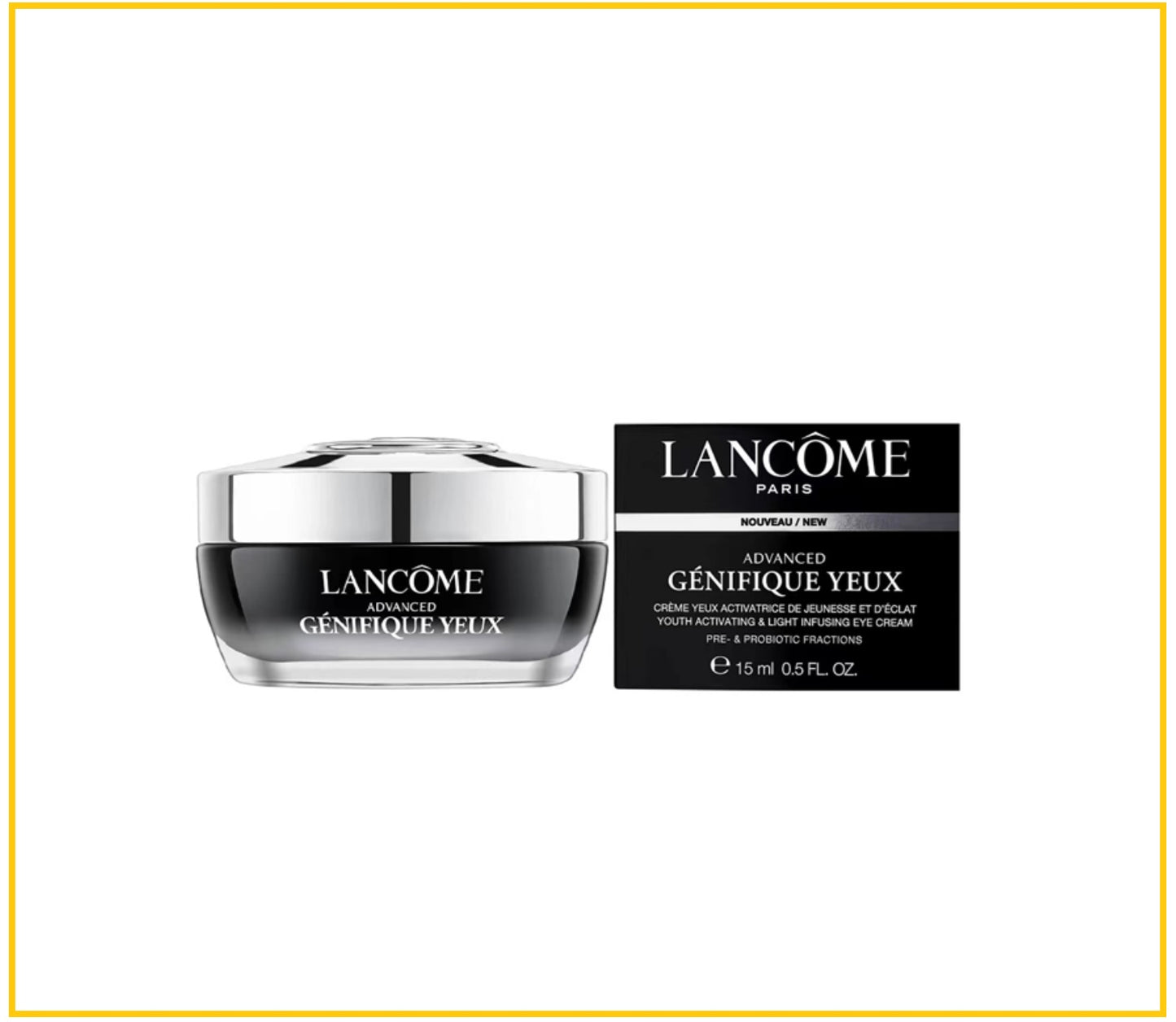 LANCOME ADVANCED GENIFIQUE EYE CREAM 15ML 升級版嫩肌活膚發光眼霜