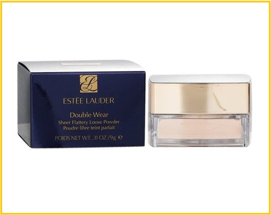 ESTEE LAUDER DOUBLE WEAR SHEER FLATTERY LOOSE POWDER #TRANSLUCENT SOFT GLOW 9G 粉持久絲柔空氣蜜粉