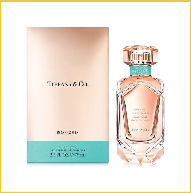 TIFFANY & CO ROSE GOLD EAU DE PARFUM 50ML / 75ML 玫瑰金女士香水